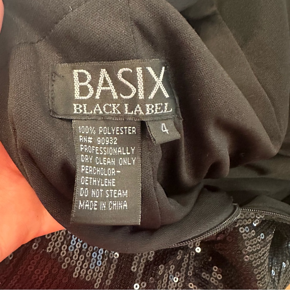 BASIX black label sequin gown- Size 4 - Picture 5 of 5